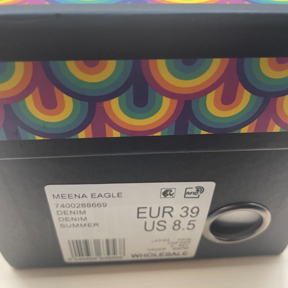 KURT GEIGER KENSINGTON BLOCK MULE HEEL 7 - Picture 11 of 13